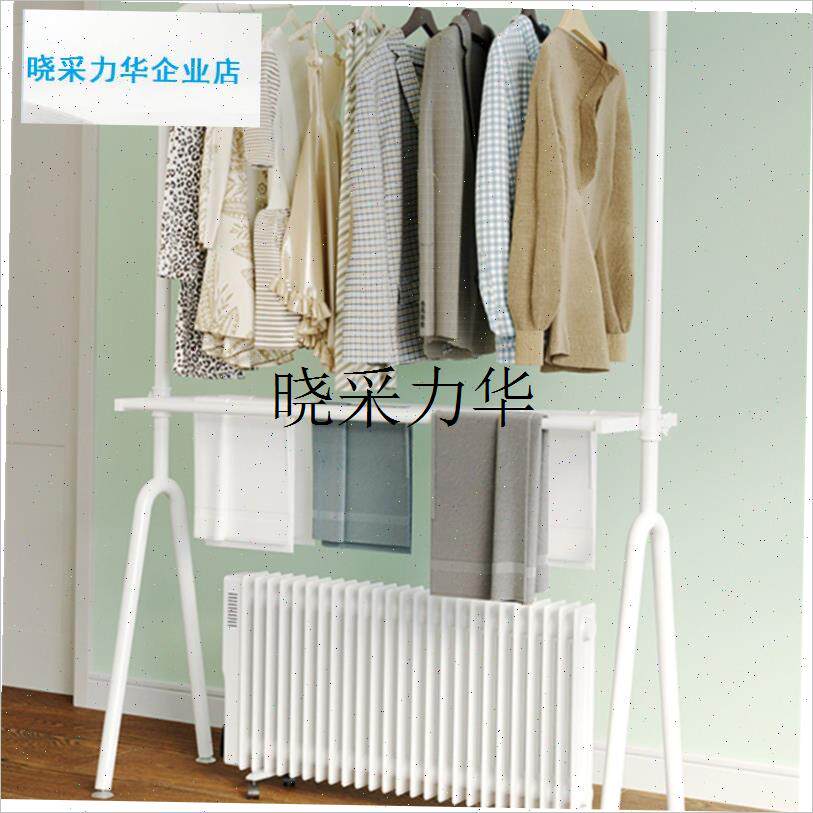 取暖器烘衣架油汀电m暖气片烘衣服毛巾升降置物架石墨烯隔离晾衣l