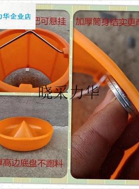 喂鸡神器自动鸡料桶鸡食槽连网防撒鸡鸭鹅喂食器鸡X用饲料桶料槽l