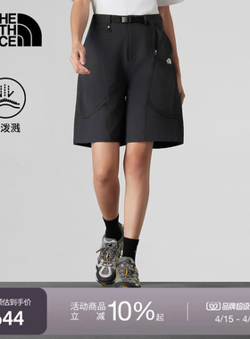 北面UE设计师款女短裤防泼水多口袋户外夏款TheNorthFace|8G08