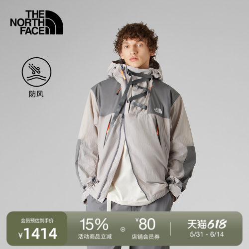 北面UE设计师款男防风夹克外套
