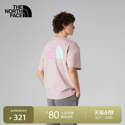 北面UE设计师款男纯棉短袖T恤