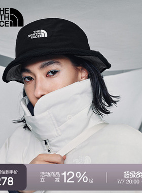 北面男女同款保暖抓绒渔夫帽运动户外休闲秋款TheNorthFace|8CHT