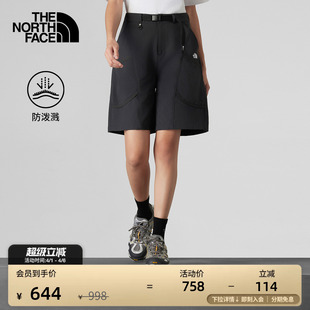 北面UE设计师款 防泼水多口袋户外夏款 TheNorthFace 8G08 女短裤