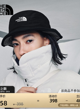 北面男女同款保暖抓绒渔夫帽运动户外休闲秋款TheNorthFace|8CHT