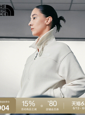 北面UE设计师款卫衣女半拉链高领舒适保暖户外TheNorthFace|8E2D