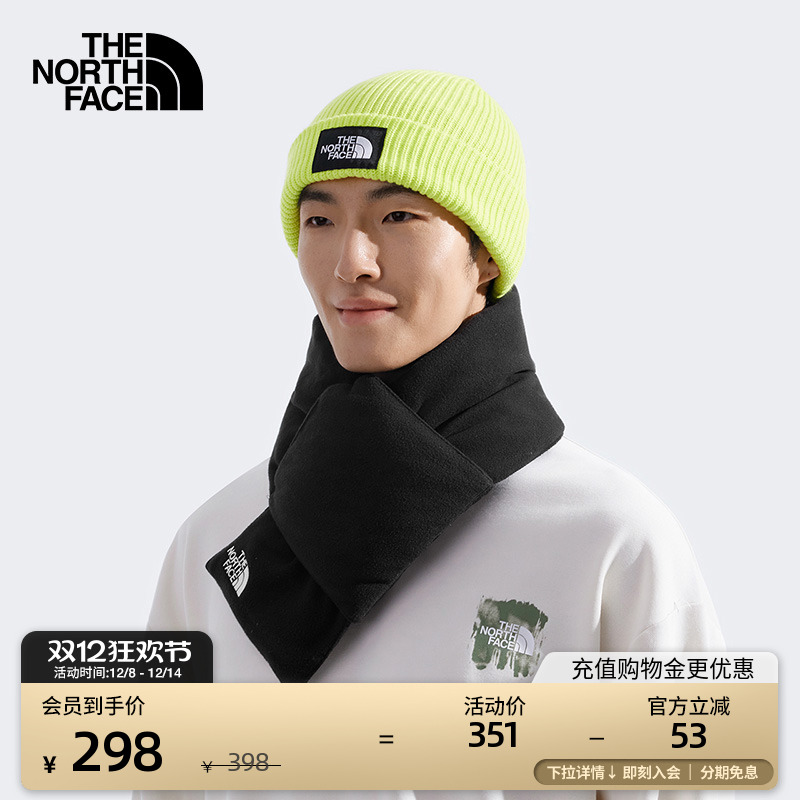 北面男女同款轻量防泼水围巾