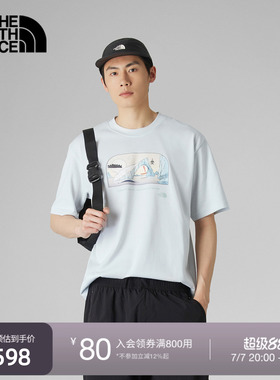 北面UE男士短袖T恤印花舒适透气户外夏新款TheNorthFace|8HFB