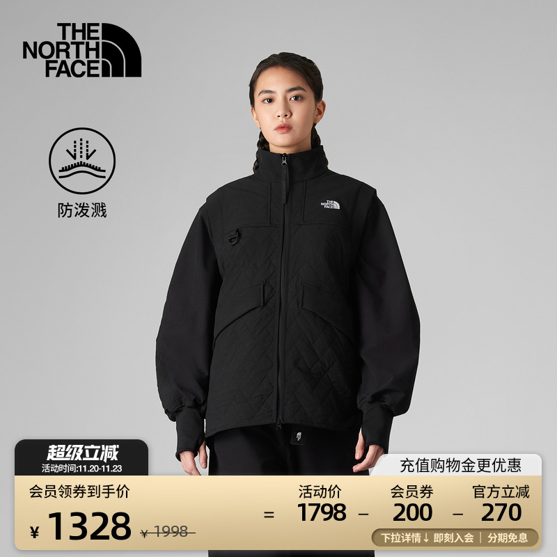 北面UE保暖防泼水棉马甲