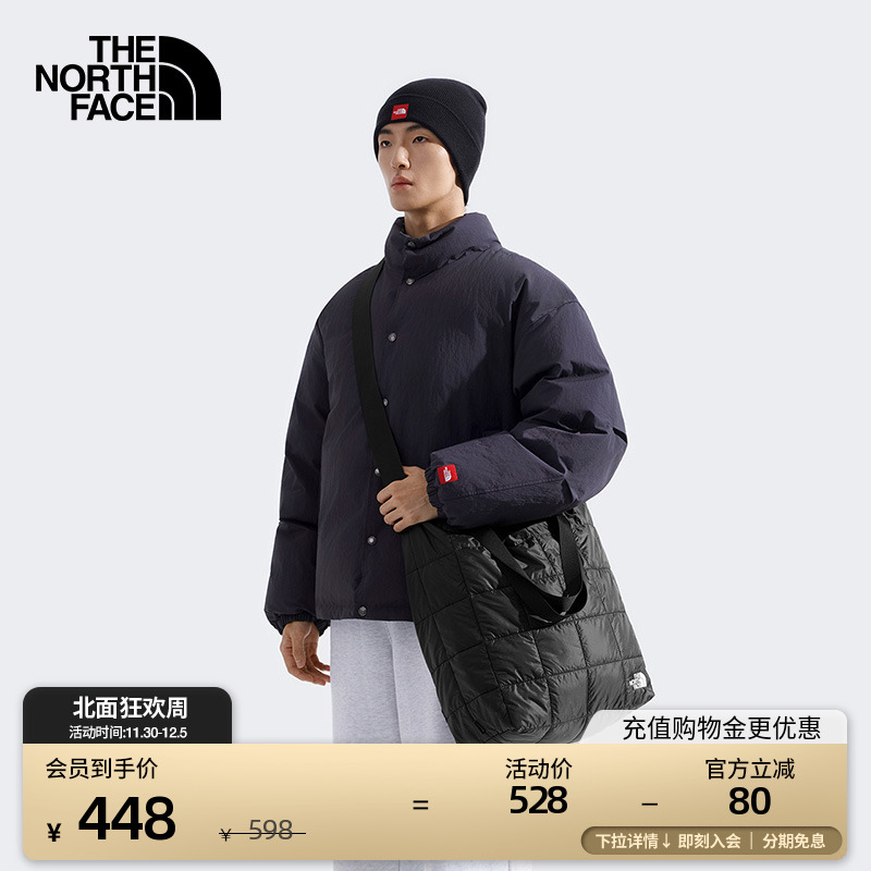 北面男女同款轻量背提两用托特包