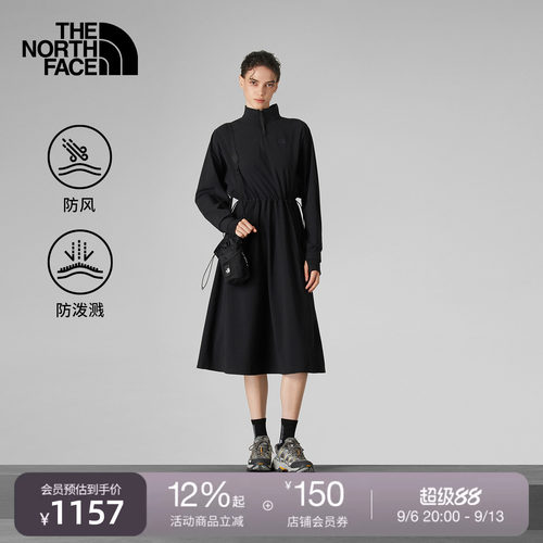 北面UE设计师款防泼水防风连衣裙
