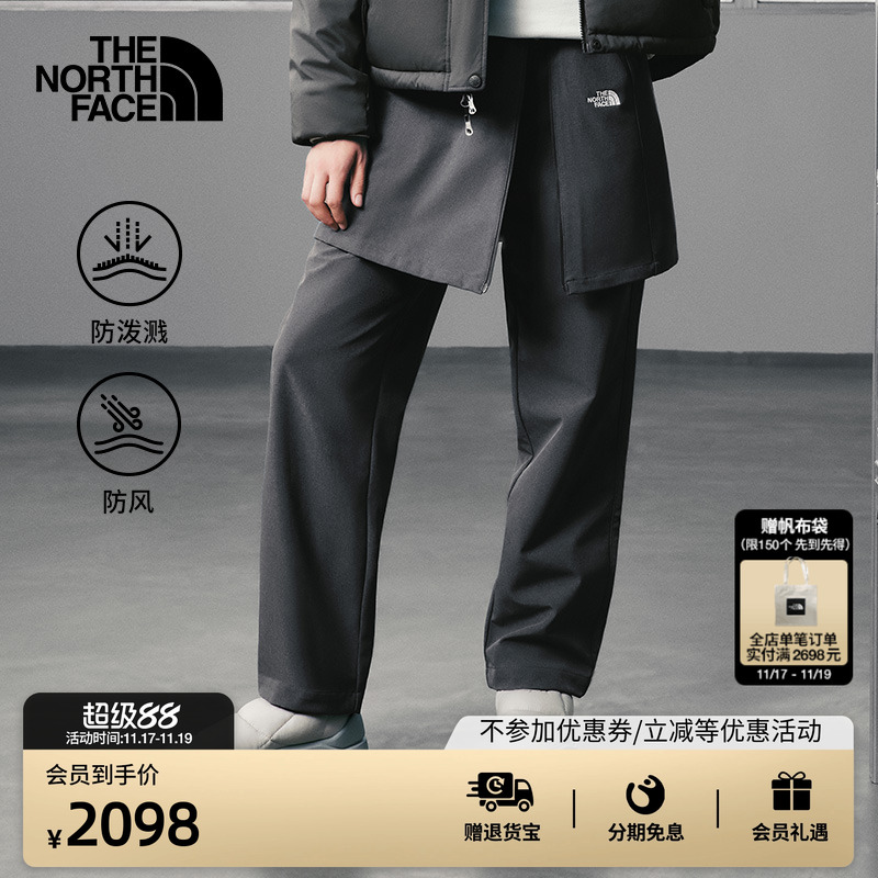 北面UE设计师款女防风休闲裤短裙