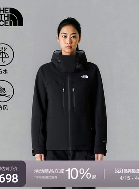 北面UE设计师款马年硬壳外套冲锋衣女防水户外TheNorthFace|8E2M