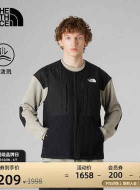 北面UE「新年蜕变」系列男夹棉马甲防泼水TheNorthFace|8CJC