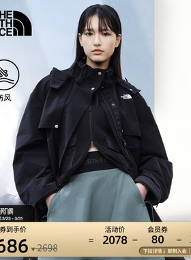 北面UE女防风夹克舒适宽松便捷外套城市休闲TheNorthFace|8CJ1