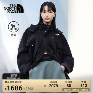 北面UE女防风夹克舒适宽松便捷外套城市休闲TheNorthFace 8CJ1