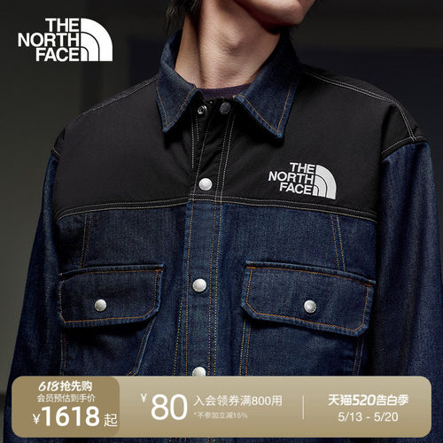 北面UE设计师款男牛仔夹克牛仔裤