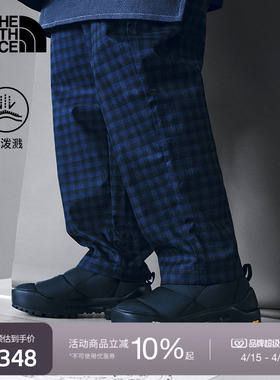 北面UE设计师款格纹休闲裤男多口袋户外防泼水TheNorthFace|8E1Y