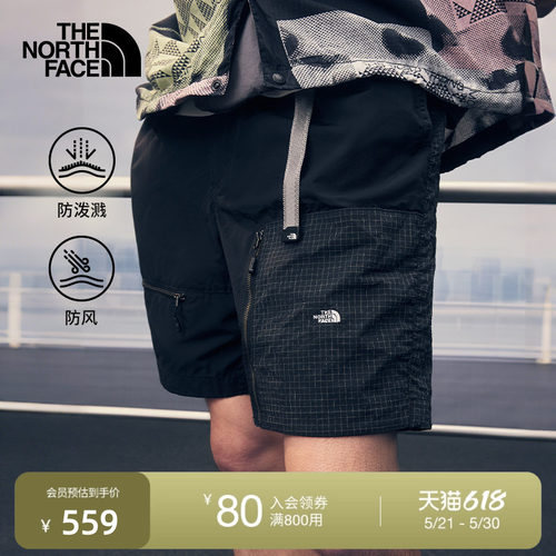 北面UE设计师款男防泼水防风短裤