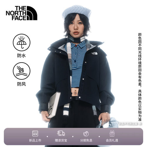 北面UE设计师款女防水硬壳冲锋衣