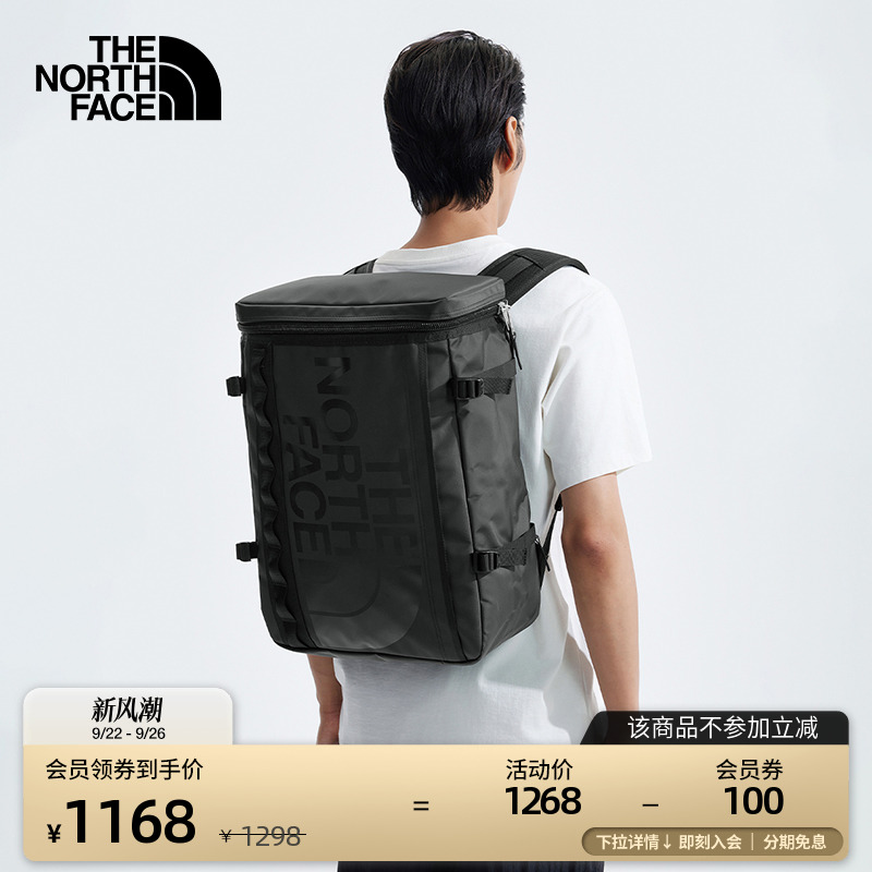 北面情侣款城市通勤双肩背包