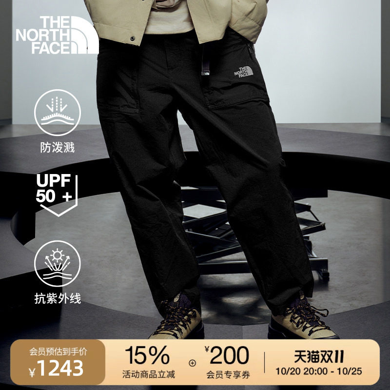 北面UE设计师款休闲长裤子男款防晒防泼水新款TheNorthFace|8F4G