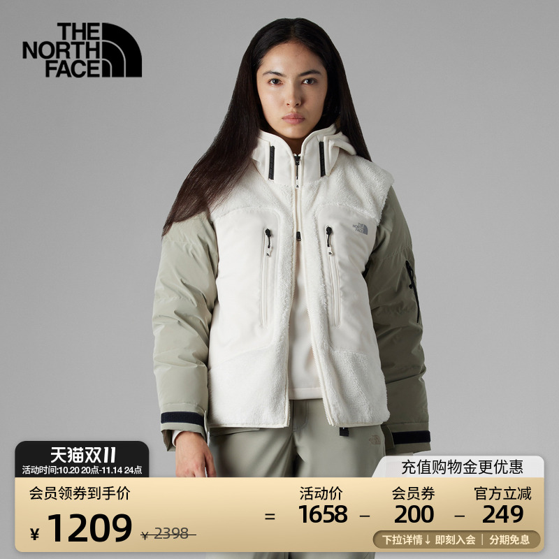 北面UE女舒适保暖抓绒衣