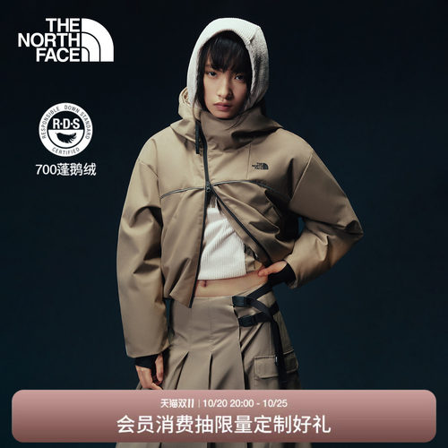北面UE设计师款女保暖羽绒服