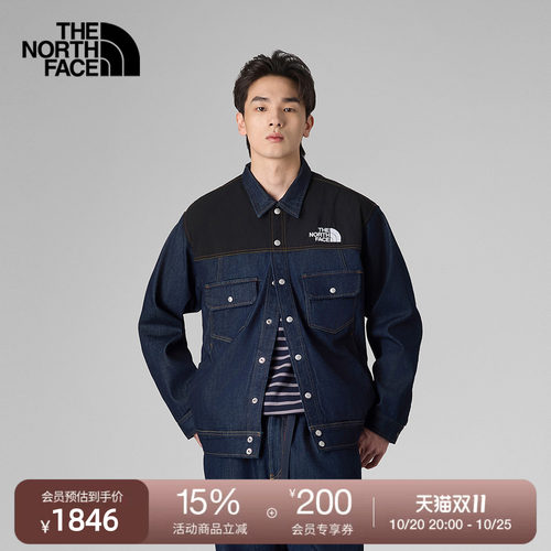 北面UE设计师款男牛仔夹克