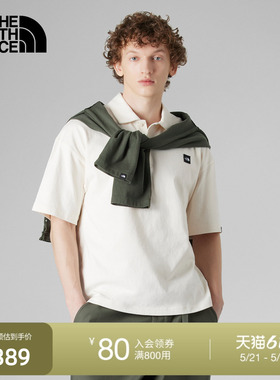 北面UE男短袖POLO舒适透气城市户外春夏款TheNorthFace|8BU1