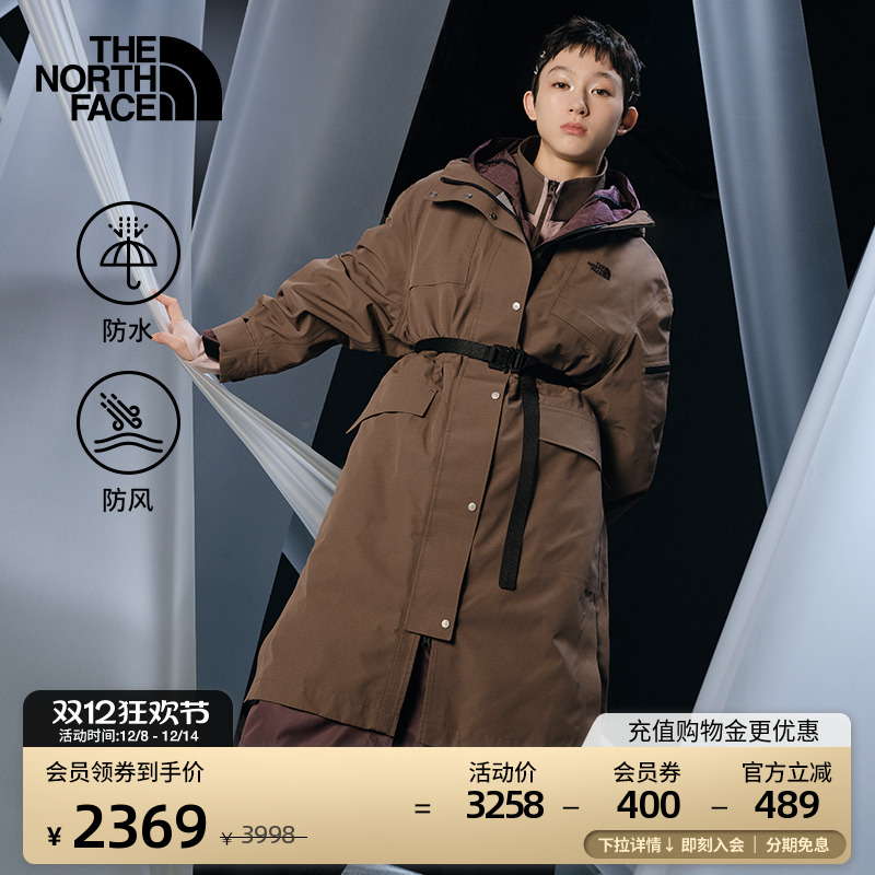 北面UE女防水冲锋衣外套