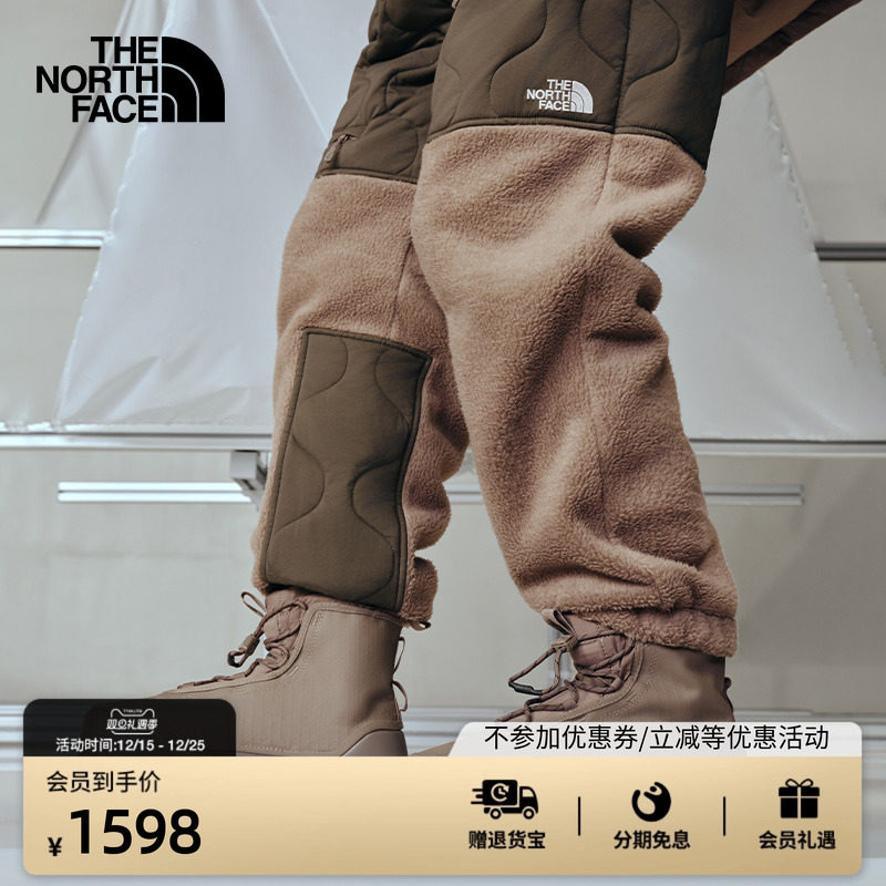 北面男女同款中帮防水营地鞋