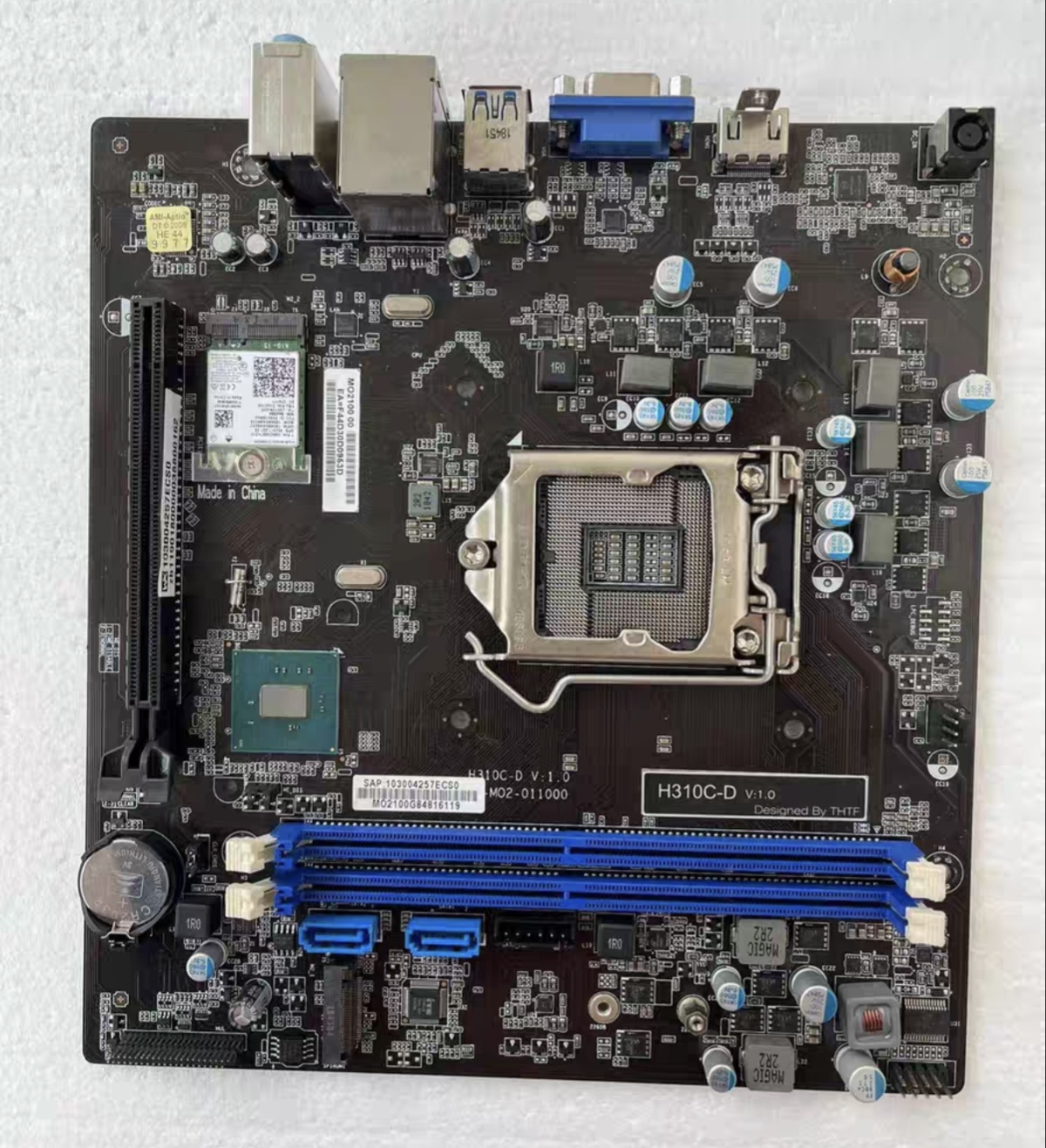 清华同方H310C-D主板  精锐750-B110 V1.0 15-KZ9-011000接口1151图片