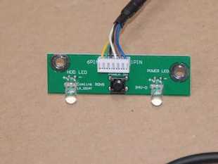 m6900 m7330 电脑开关线板组件启动按键 m7360 联想启天m7300