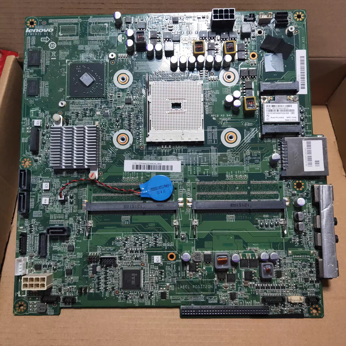 联想 B325 B325I B325R2 3 4 一体机 主板 CFM1D3S v1.0 独立显卡