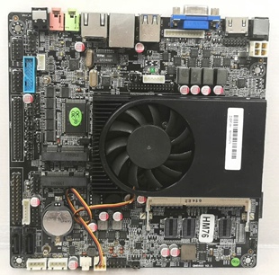 QM6600 i3-2330工控机一体机主板 2代I3主板 带LVDS LPT COM