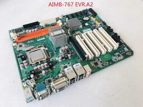 研华科技AIMB-767/AIMB-767G2 REV.A1  IPC-610L工控设备电脑主板