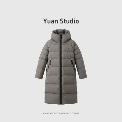 【YUAN】长款O型四面弹羽绒服TDYH2712
