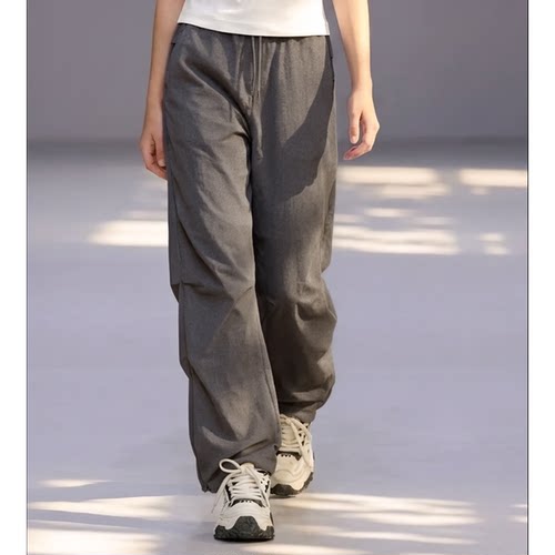 女士凉感自然腰城市户外工装裤