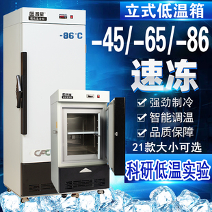 智星超低温冰箱零下80度科研实验试验40工业冷柜负60小型立式冰柜