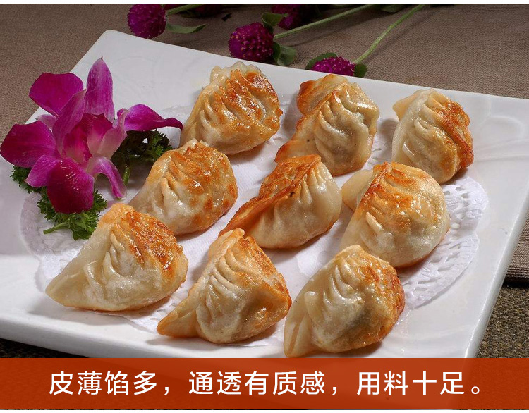 日式煎饺 纯手工煎饺水饺美味饺子好吃点心 饺子 750g30个