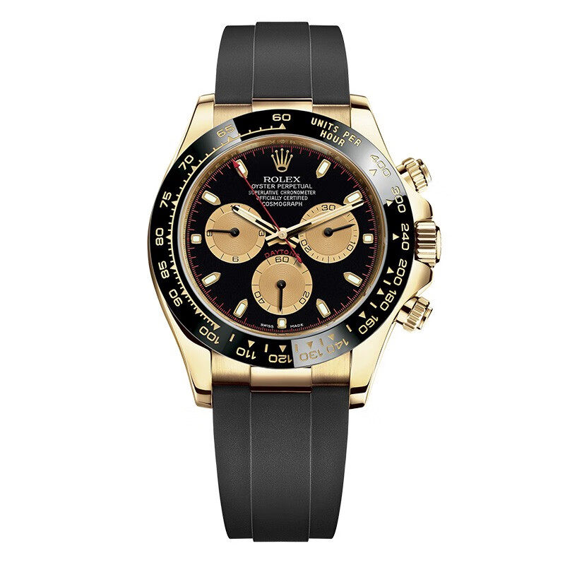 rolex劳力士手表宇宙计型迪通拿男表橡胶带机械表m116518ln-0047