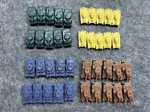 大战回忆录memoir 44基础坦克兵人游戏M44桌游模型