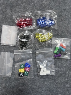 瘟疫危机桌游棋子角色Pandemic 亚克力透明材质。