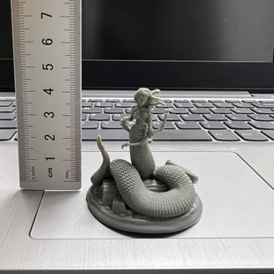 涂装 棋子模型美杜莎medusa蛇妖神桌游dnd跑团通用