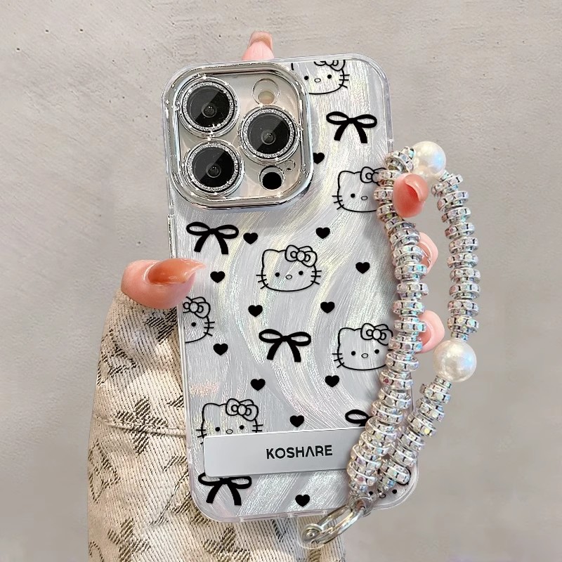 蝴蝶凯蒂猫荣耀400手机壳honor300pro适用200全包100新款90gt搞怪x70女x50i新款magic8/7/6镜头膜畅玩60plus