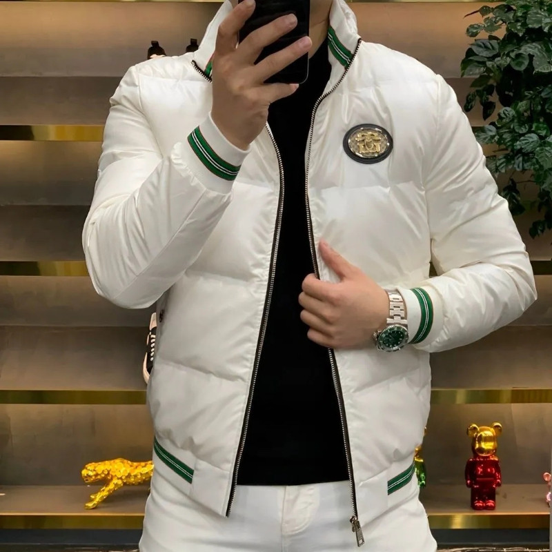 2022 AUTUMN AND WINTER MENS NEW COTTON JACKET JACKET IS VERSATILE CASUAL AND FASHIONABLE BUSINESS HIGH-END HANDSOME COTTON CLOTHES