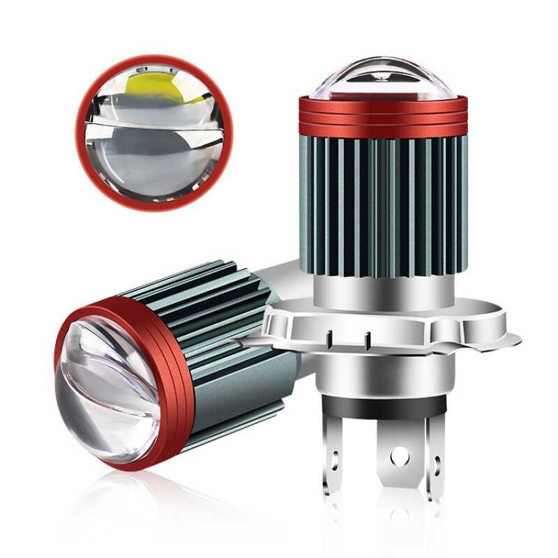 双色聚光H4200W超亮汽车通用LED