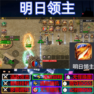 明日领主辅助脚本云手机盒子现货传奇挂机定计时全自动软件神器