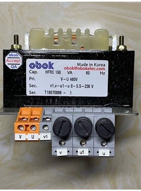 obok 控制变压器 HFRC 150VA 460V转230议价