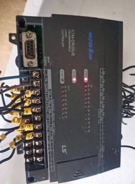 LS控制器K7M一DR20UE拆机剪线的,看中就直拍.通电,议价